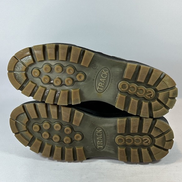 Ecco Track 25 Low Gore-Tex Men's Size 46EU 12US Black Leather Waterproof Shoes - Picture 14 of 15
